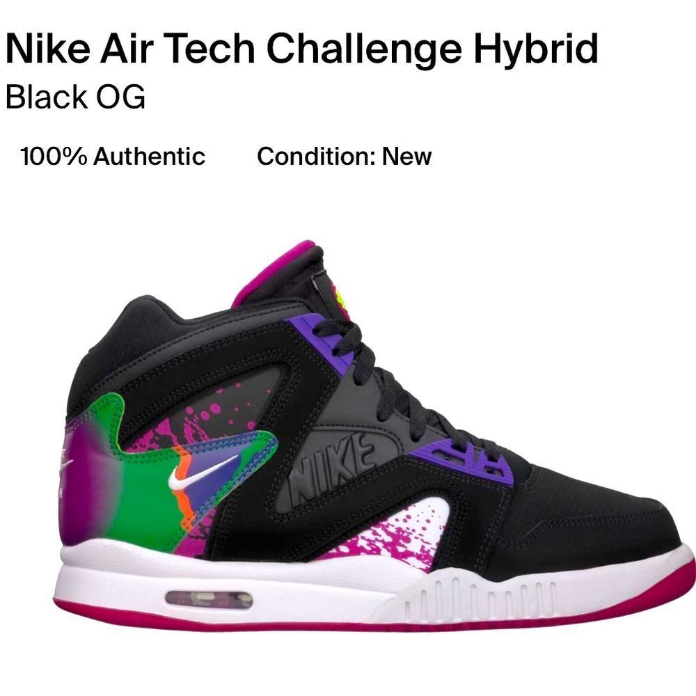Nike Air Tech Challenge Hybrid (Black OG)